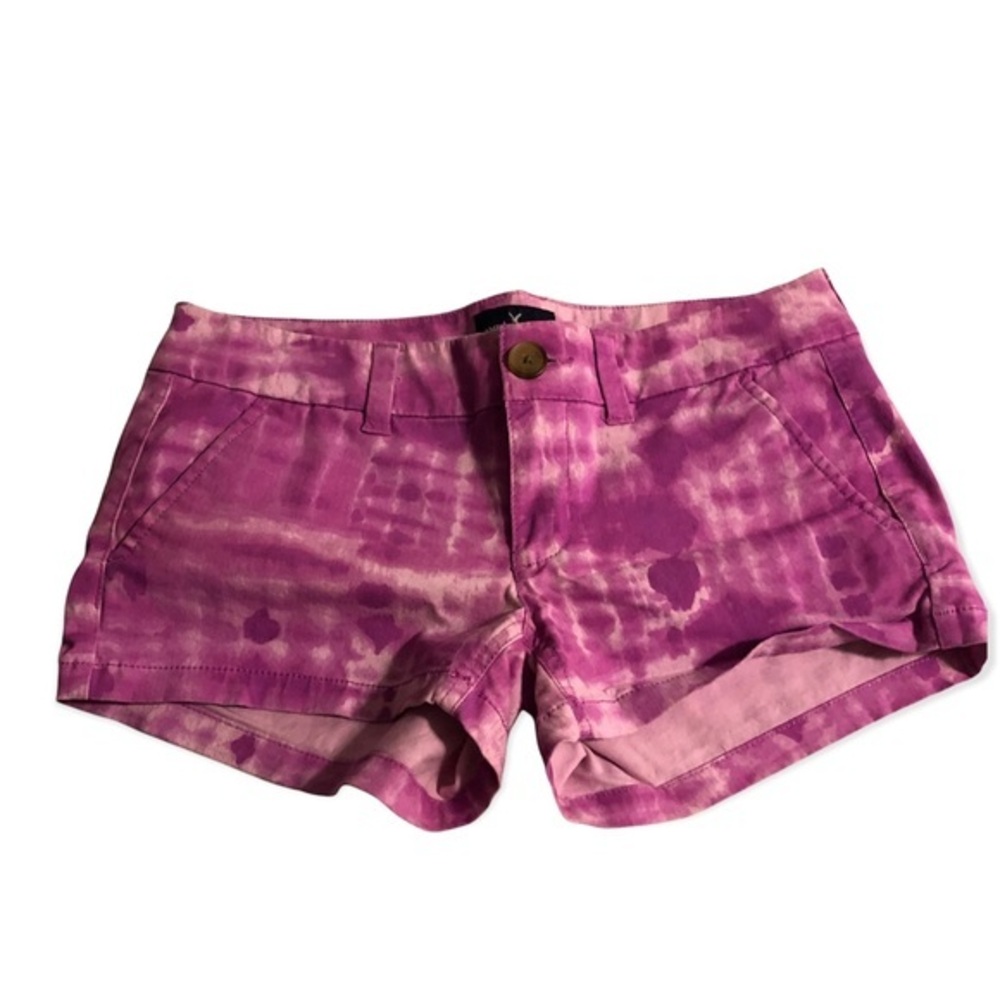 American Eagle Shorts Women’s Size 2 Stretch Shortie Pink Cotton‎ Blend